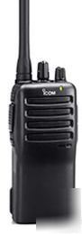 New icom F24 uhf commercial hand held two way radio 