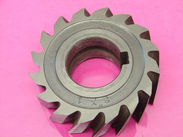 Brown & sharpe 3 x 1 machinist hss milling cutter