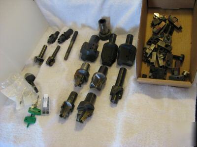 Large lot machinist tooling counterbores endmills more 