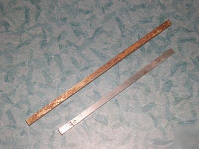 2 bars of 0-1 tool steel 1/4