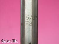 5/8 hss straight shank straight flute chucking reamer