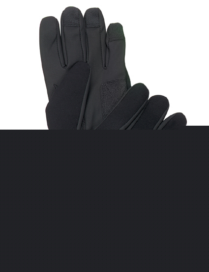 New black neoprene gloves w/ nylon lining size large