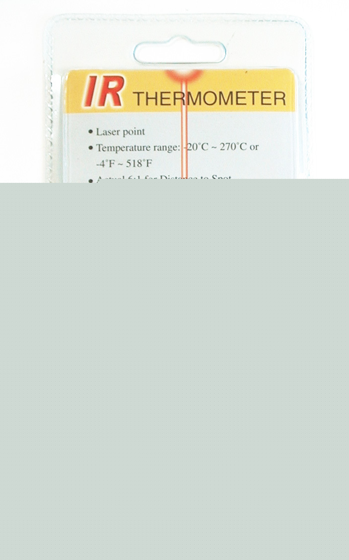 New pocket infrared ir thermometer with laser to 518 f