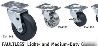 Wise 290# steel bearing swivel caster 5