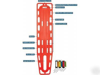 Emergency medical spineboard ems backboard 18