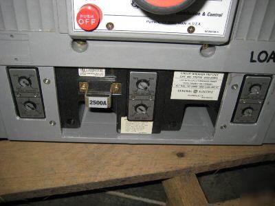 Ge power break TPMMF86 2500A manual op breaker TPMMF8