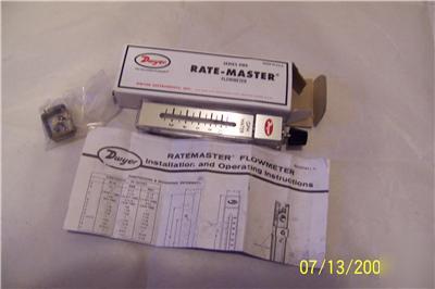 New dwyer rate-master flowmeter series rma rma-45-tmv