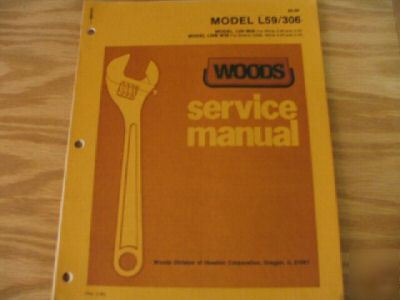 Woods L59/306 mowers service manual