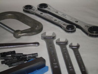 Small lot of machinist tools