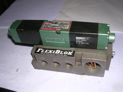 Numatics flexiblok 5/2 solenoid valve 082SS415M000