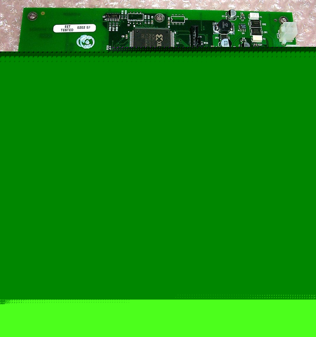 Pcb with xilinx XC95216 cpld, power mosfets ics ic 