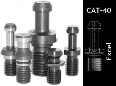 Excel cnc cat-40 coolant retention knobs