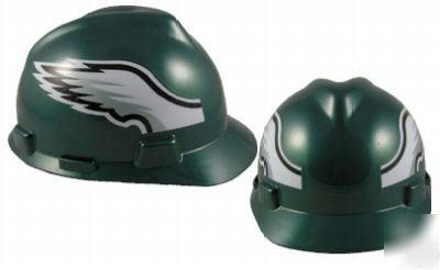 New nfl philadelphia eagles hardhat hard hat msa