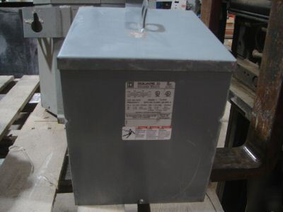 Square d single phase transformer 7.5 kva 7S1F control