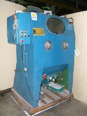 Cyclo-blast blast cabinet, no. 4228-f, 3/4 hp (19620)