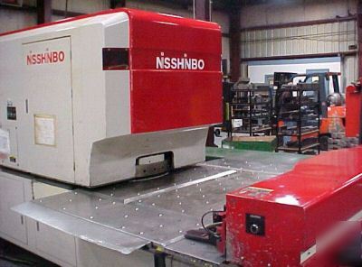 Nisshinbo hiq-1250 turret punch press