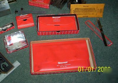 Starrett precision machinist tools