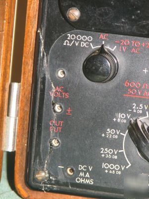 Weston model 779 multimeter