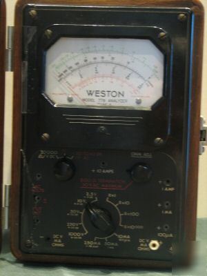 Weston model 779 multimeter