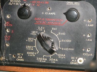 Weston model 779 multimeter