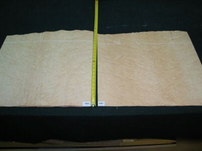 Wide nice birdseye maple veneer 19 sq. ft. lot 3083