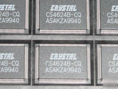 10 pcs. crystal# CS4624B-cq, qfp package