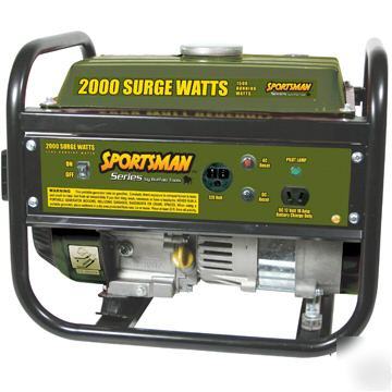 2000 watt portable gasoline generator - lowered price