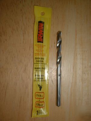 9MM x 120MM irwin masonry drill bit (11/32 inch)