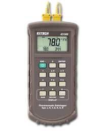 Extech 421509 7 thermocouple datalogger with alarm