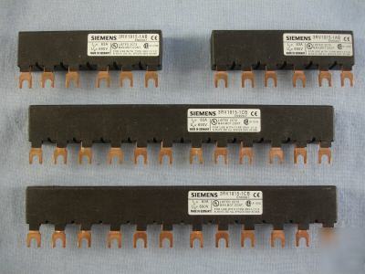 New lot of 4 siemens bus system 3RV1915 1AB 1CB 