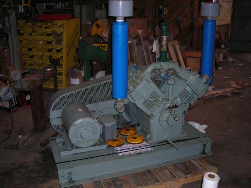 Quincy 5120 air compressor 25 hp 89 cfm @ 200 psi 