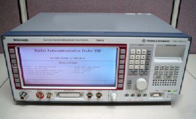 Rohde & schwarz CMD80 digital radiocommunication tester