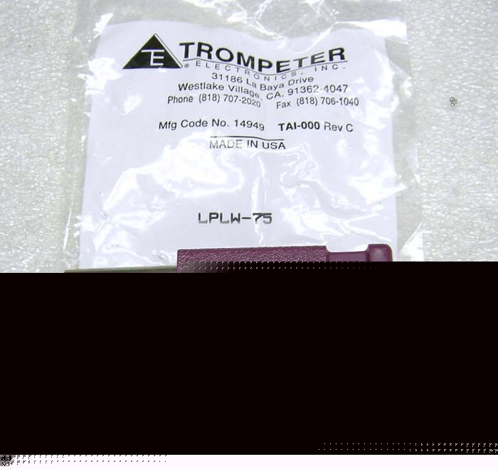 Trompeter lplw-75 patch bays / looping plug