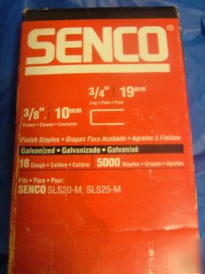 Senco M11BABN 3/4IN. staples 5,000 box -m-wire