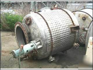 650 gal alloy fab reactor, 316L s/s, fv/150 #-15576