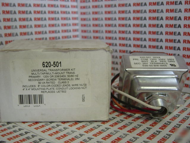 Robertshaw controls 620-501 transformer kit 50VA 