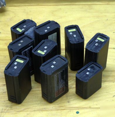 15PC lot ge/ericsson krd-103 2-way radios chargers bats