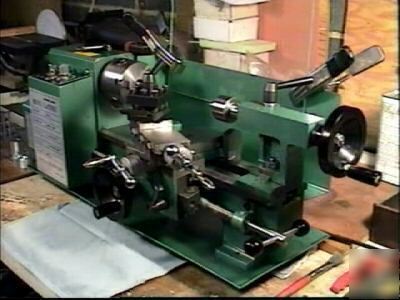 7 x 10 variable speed mini lathe dvd ( conquest etc)