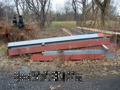 Support steel beams - i beams - @ .35 cents/lb.