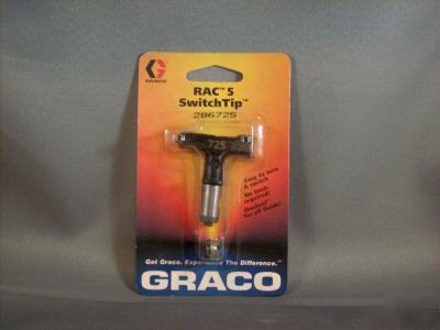 Graco rac 5 airless paint spray tip 286725 comes w seal