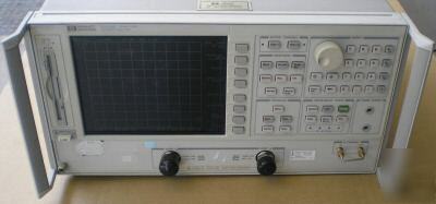 Hp 8753E 30KHZ to 6GHZ network analyzer opt 2 6 010 1D5