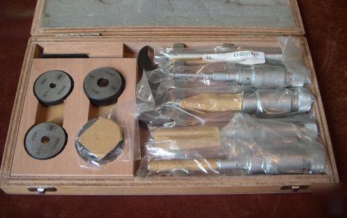 New swiss tesa etalon inside bore micrometer set 