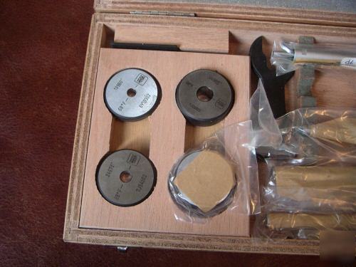 New swiss tesa etalon inside bore micrometer set 