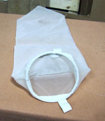 Water liquid filter gaf bag dbl lgt 10 mic pe felt