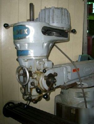 Index vertical milling machine, no. 845 (20610)