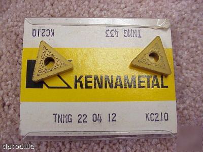 5PC tnmg 433 grade KC210 kennametal carbide inserts