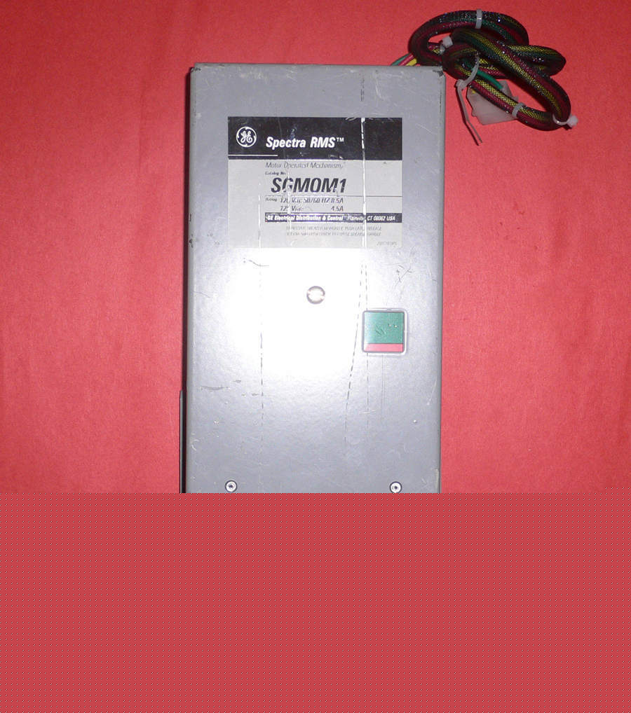 Ge spectra rms SGMOM1 motor operated circuit breaker