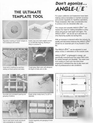 Jbee angle gauge template duplication wood working 