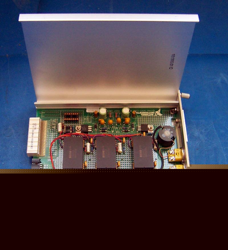 National instruments scxi-1181 breadboard module