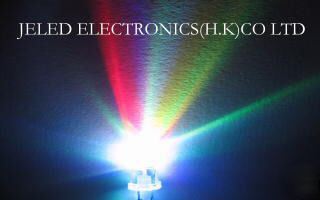 New 50X 8KMCD slow flashing multicolor rgb led freeship